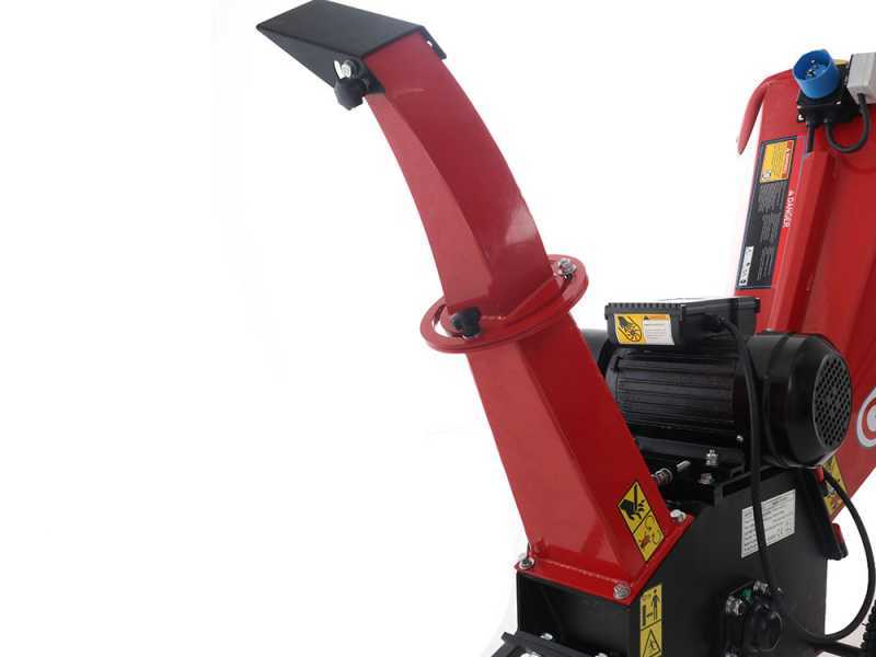 GeoTech-Pro PCS 30ES - Biotrituradora con motor el&eacute;ctrico - monof&aacute;sico 3 HP