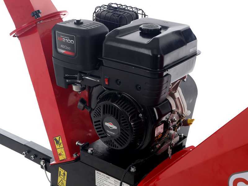 GeoTech-Pro PCS 150BS - Biotrituradora de gasolina profesional - Motor B&amp;S 13.5 HP