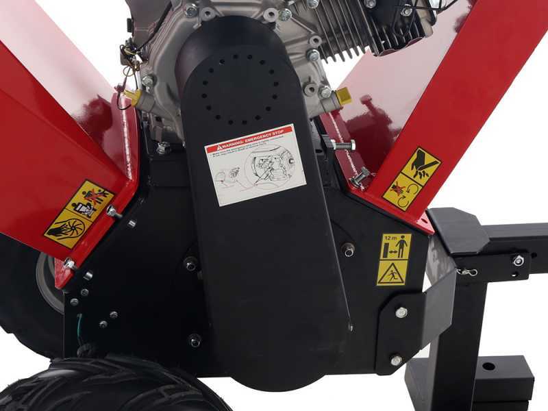GeoTech-Pro PCS 150BS - Biotrituradora de gasolina profesional - Motor B&amp;S 13.5 HP