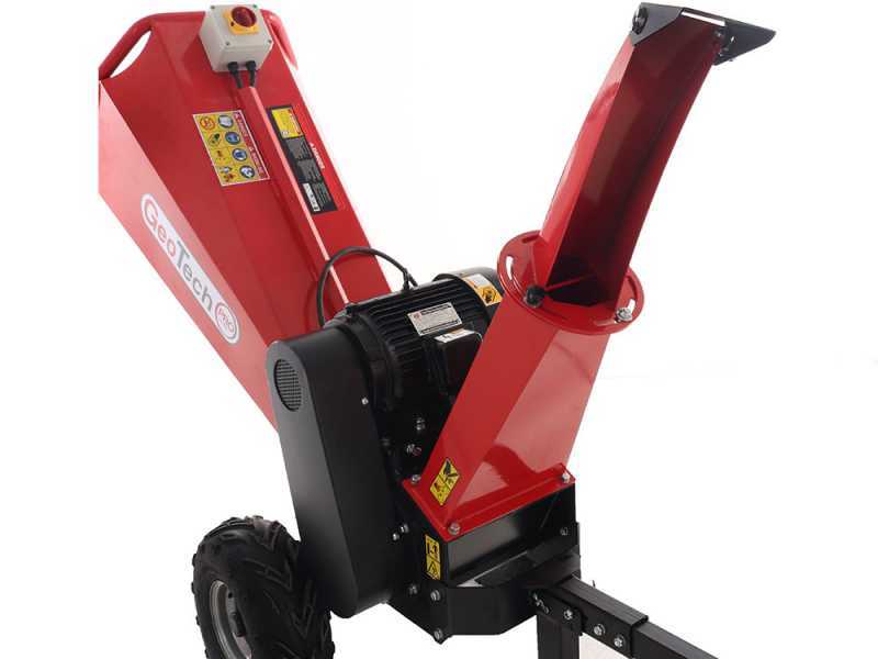 GeoTech Pro PCS 55ET - Biotrituradora con motor el&eacute;ctrico - Trif&aacute;sico