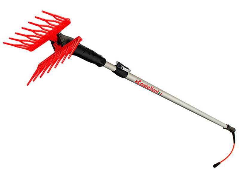 Castellari Olivance EP C V2 - Vareador de aceitunas el&eacute;ctrico de bater&iacute;a - P&eacute;rtiga de 160/220 cm