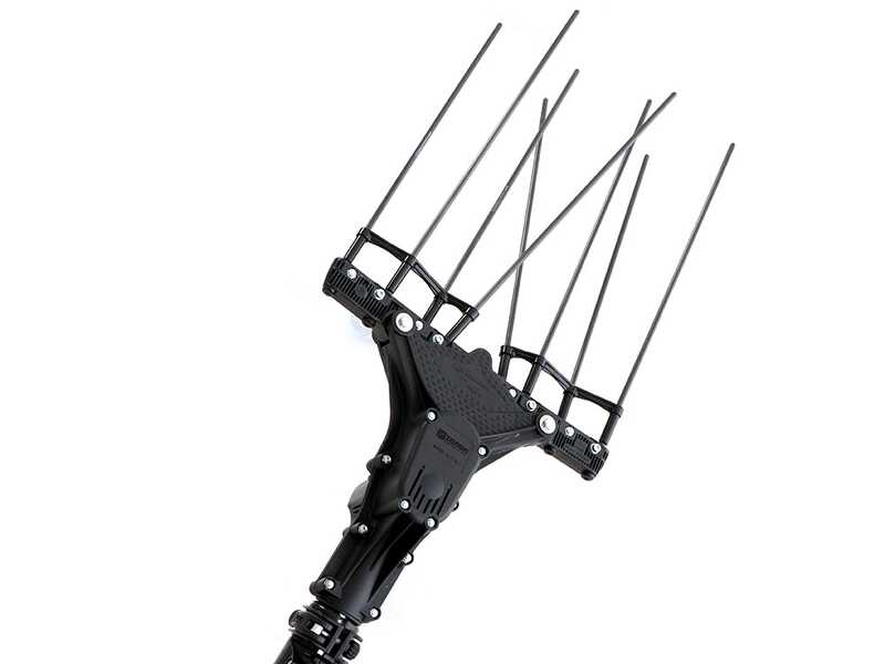 Vareador de aceitunas el&eacute;ctrico a bater&iacute;a Zanon Karbonium EVO AL 200/K - 170/250 cm p&eacute;rtiga tel&eacute;scopica