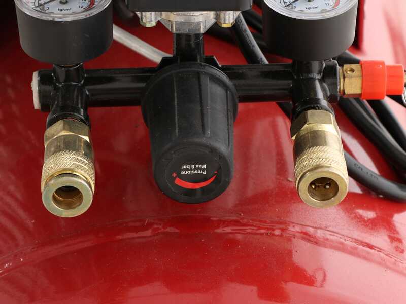 GeoTech Pro BACP100-8-2 - Compresor el&eacute;ctrico de correa - Motor 2 HP - 100 l - potencia 8 bar