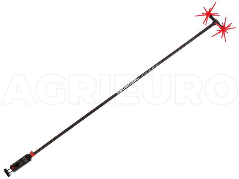 Ripartrak Agrotechnic X.32 Superveloce - Vareador de aceitunas el&eacute;ctrico - p&eacute;rtiga de carbono 2 m - motor sin escobillas (brushless)