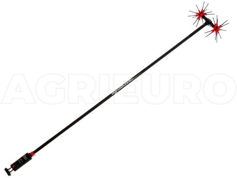 Ripartrak Agrotechnic X.4 Superveloce - Vareador de aceitunas el&eacute;ctrico - p&eacute;rtiga de carbono 2 m - motor sin escobillas (brushless)