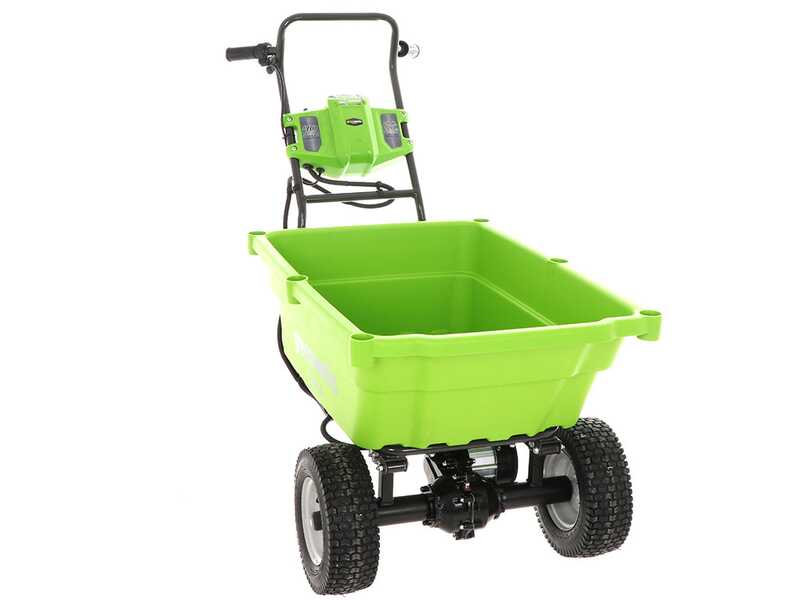 Carretilla el&eacute;ctrica con ruedas Greenworks G40GC Garden Cart 40V - Motocarretilla - 4Ah/40V