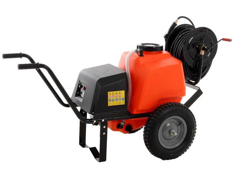 Carretilla fumigadora el&eacute;ctrica de bater&iacute;a Stocker 12V de 60 L