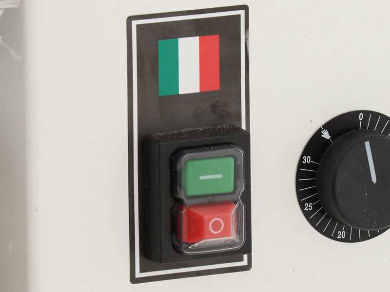 Seven Italy GH 15M - Amasadora de espiral - 230 V - Con ruedas y temporizador