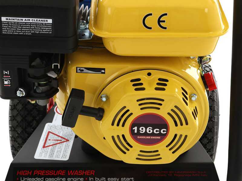Hidrolimpiadora con motor de gasolina Lavor Independent 2800 - 200 bar