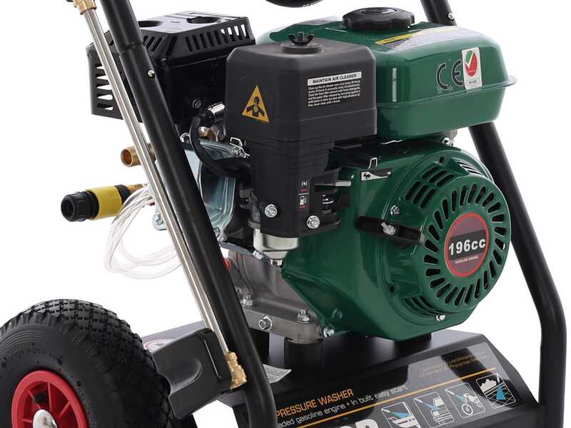 Lavor Independent 2800 - Hidrolimpiadora de gasolina - 200 bar - 690 L/h - motor de gasolina Lavor de 200 cc