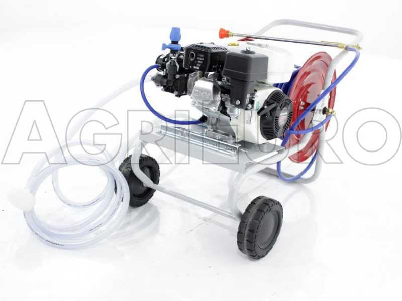 Comet MC 25 - Motobomba fumigadora con carro - Motor de gasolina Honda GP 160