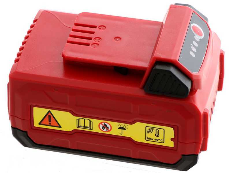 Podadora de bater&iacute;a con p&eacute;rtiga telesc&oacute;pica Blue Bird R3S 40V - hasta 4 m contando el usuario