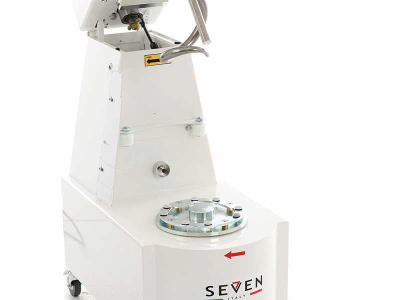 Seven Italy GHR 40 - Amasadora de espiral  - 230 V - Con ruedas y temporizador