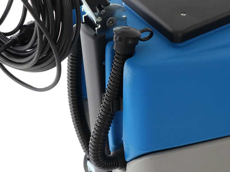 Fiorentini Delux 350 - Fregadora de suelos el&eacute;ctrica - 3 en 1: lava, seca y aspira