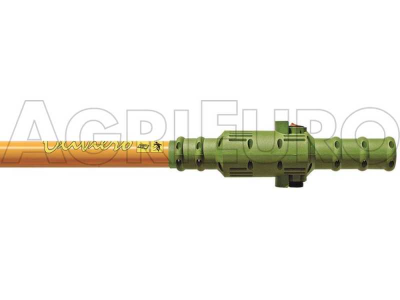 Vareador de aceitunas el&eacute;ctrico de bater&iacute;a Oliviero Flex Basic Fisso -  p&eacute;rtiga de aluminio - 240 cm