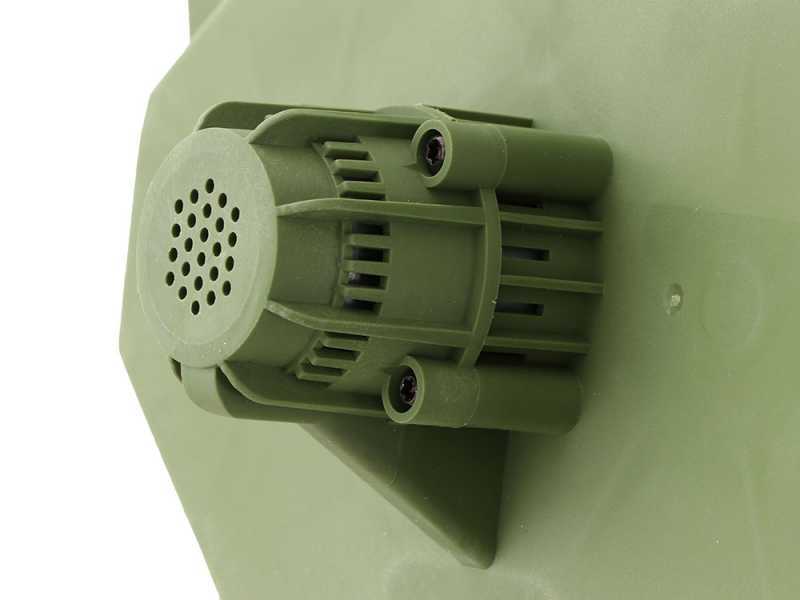 Vareador de aceitunas el&eacute;ctrico de bater&iacute;a Oliviero Flex Basic Fisso -  p&eacute;rtiga de aluminio fija - 240 cm