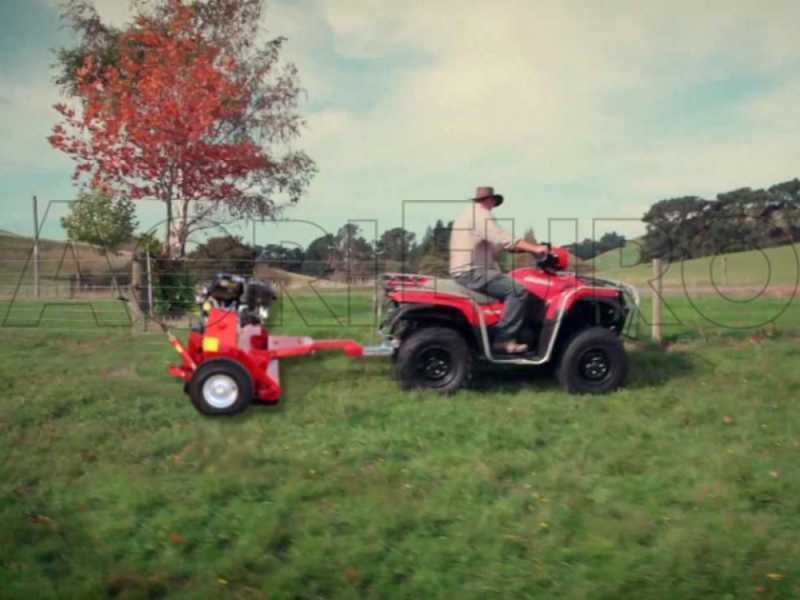 GeoTech Pro GTFM 120 BSE - Desbrozadora de arrastre para quad - B&amp;S XR2100