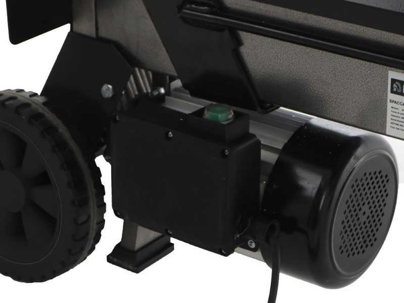 BlackStone EHL 6 - Astilladora de le&ntilde;a el&eacute;ctrica - horizontal - 230V - con carrillo