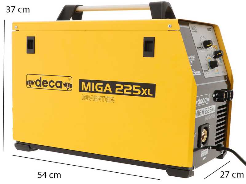 Soldadora de hilo continuo inverter multiproceso MIGA 225XL 1Ph 230/50-60 - GAS/NO GAS