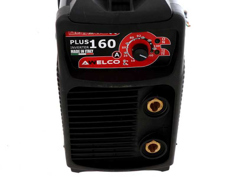 Soldadora inverter con electrodos MMA Awelco Plus 160