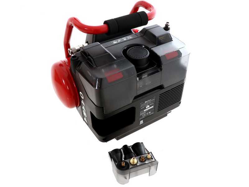 Einhell TE-AC 36 6 8 Li OF Set - Compresor de aire de bater&iacute;a sin aceite - 4Ah 2X18V