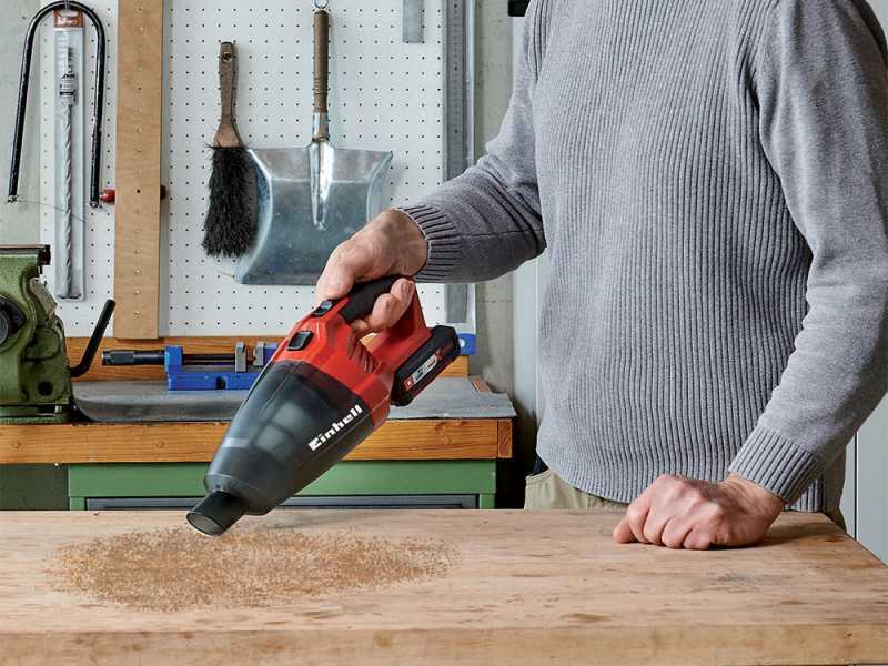 Einhell TE-VC 18 Li - Aspirador port&aacute;til de bater&iacute;a - 18 V - BATER&Iacute;A Y CARGADOR NO EST&Aacute;N INCLUIDOS