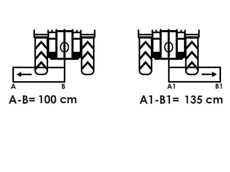 BlackStone BP 165 Hydro - Trituradora para tractor - Serie medio-pesada - Desplazamiento hidr&aacute;ulico