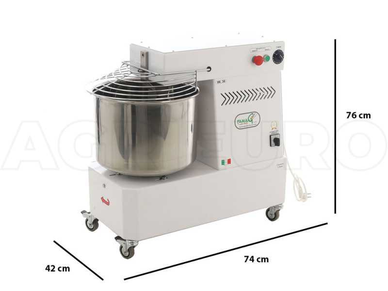 Famag IM 30/230 1 Velocidad - Amasadora de espiral - 25 kg