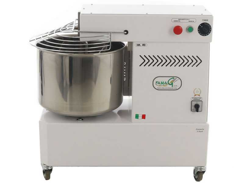 Famag IM 40/230 1 Velocidad - Amasadora de espiral 38 kg