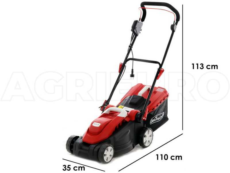 GeoTech TTD 360 B - Cortac&eacute;sped el&eacute;ctrico - 1500 W - Corte de 35 cm