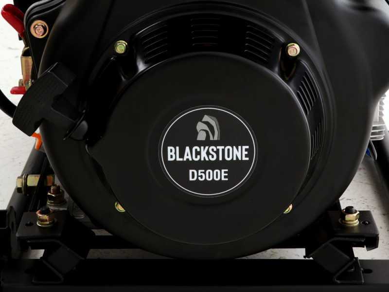 BlackStone OFB 8500 D-ES - Generador de corriente di&eacute;sel con AVR 6.3 kW - Continua 5.6 kW Monof&aacute;sica