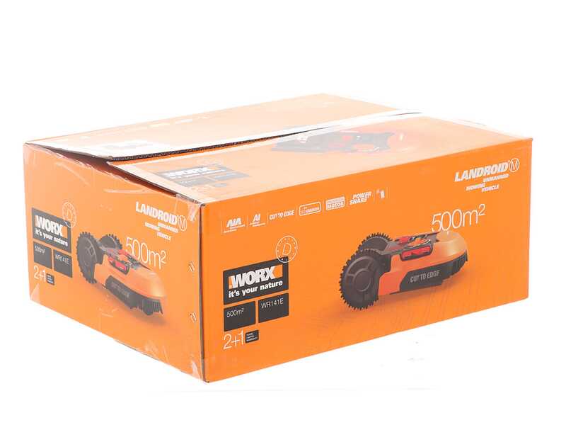 Robot cortac&eacute;sped Worx Landroid M WR141E  con per&iacute;metro bater&iacute;a de Litio - M500