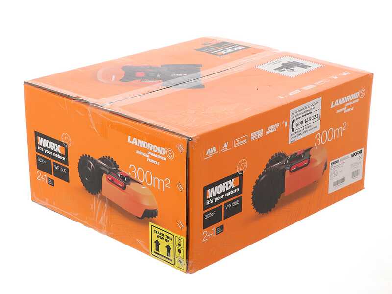 Worx Landroid S300 WR130E - Robot cortac&eacute;sped - Con cable perimetral