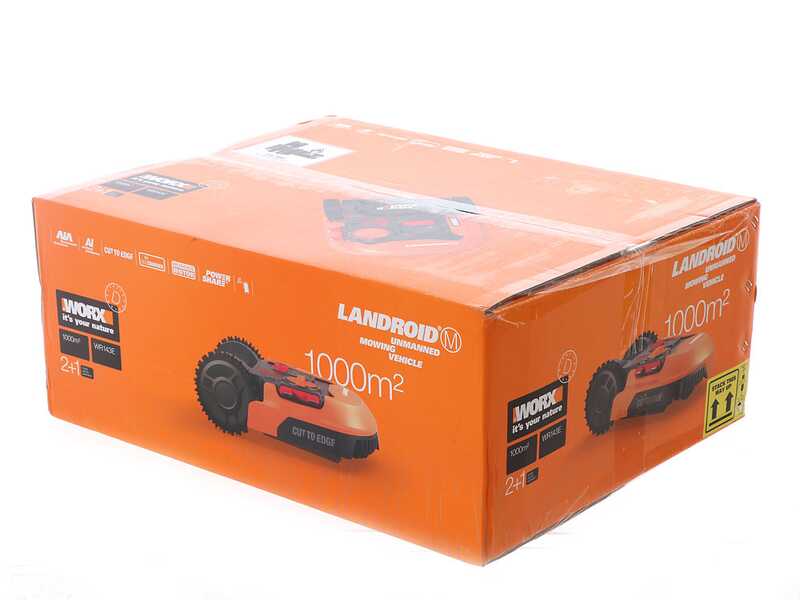 Robot cortac&eacute;sped Worx Landroid L WR155E con per&iacute;metro - bater&iacute;a de litio - L2000