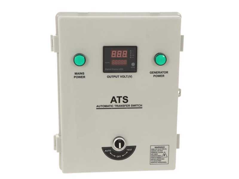 Blackstone SGB 8500-3 D-ES - Generador de corriente di&eacute;sel silencioso con AVR 6.3 kW - Continua 6 kW Trif&aacute;sica + ATS