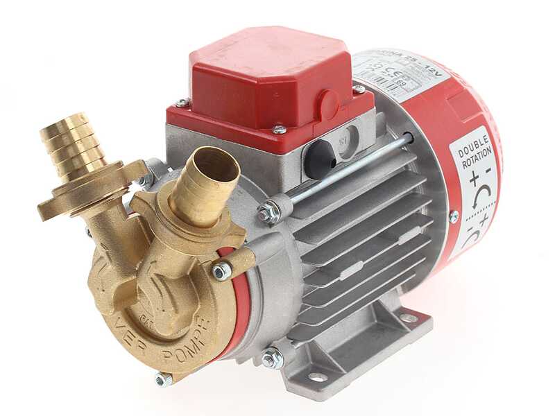 Rover Marina 25 - Bomba el&eacute;ctrica de trasiego de bronce - 12 V
