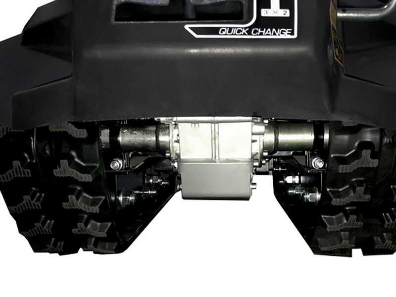 Carretilla de orugas GeoTech Pro GeoPorter H-540E Hydro - Caj&oacute;n hidr&aacute;ulico extensible 500 kg