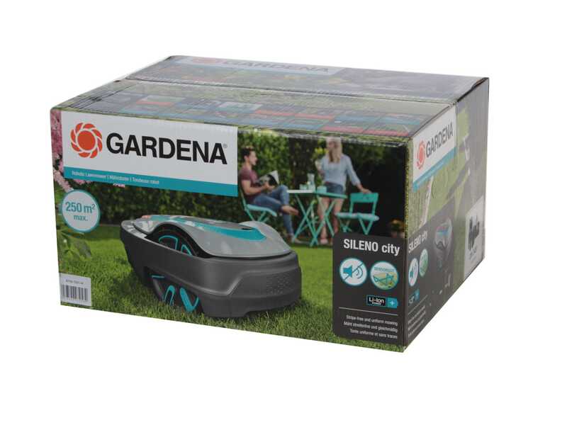 Gardena SILENO city 250 - Robot cortac&eacute;sped - Con cable perimetral