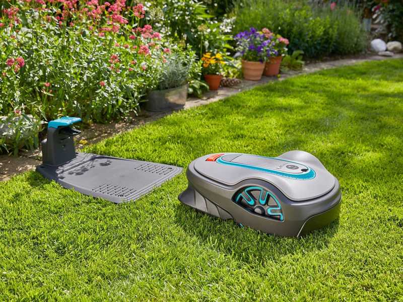 Gardena SILENO life 750 - Robot cortac&eacute;sped - Con cable perimetral - Bater&iacute;a de litio