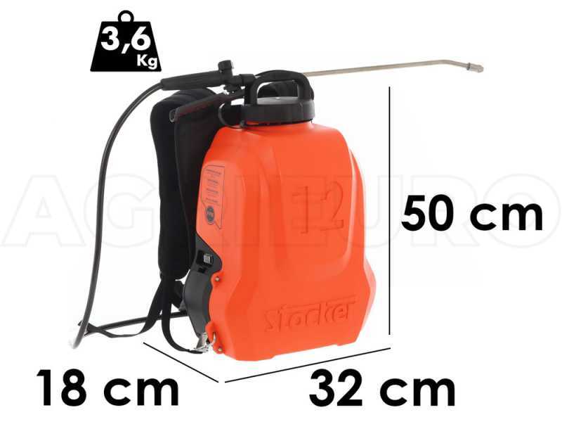 Stocker Ergo 12 - Pulverizador de mochila - Bater&iacute;a de Litio - 12 L - 5 bar