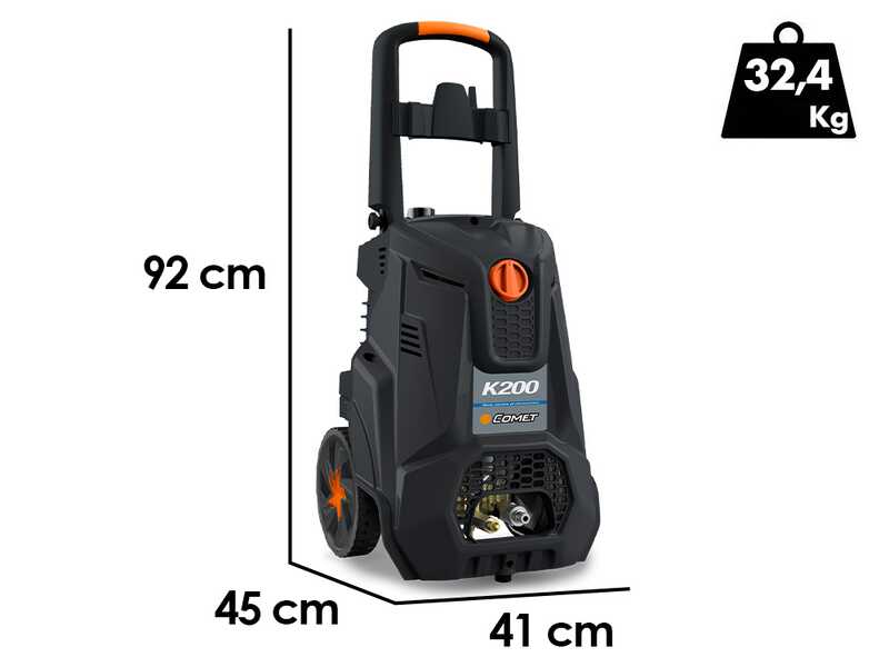 Hidrolimpiadora Comet K 200 10/150 Classic - Presi&oacute;n m&aacute;xima 150 bar