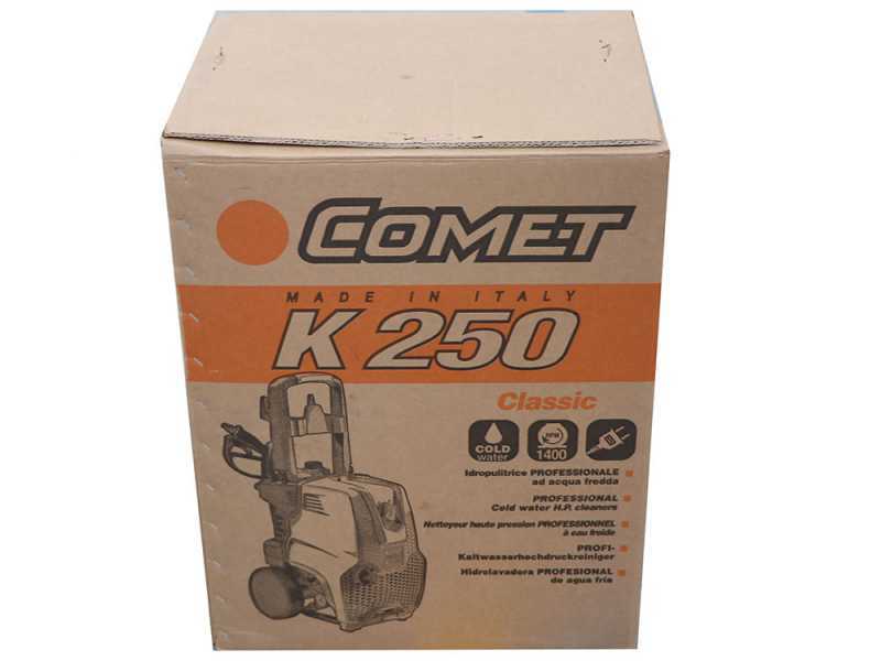 Hidrolimpiadora Comet K 250 13/190 TSR Classic - Presi&oacute;n m&aacute;xima 190 bar