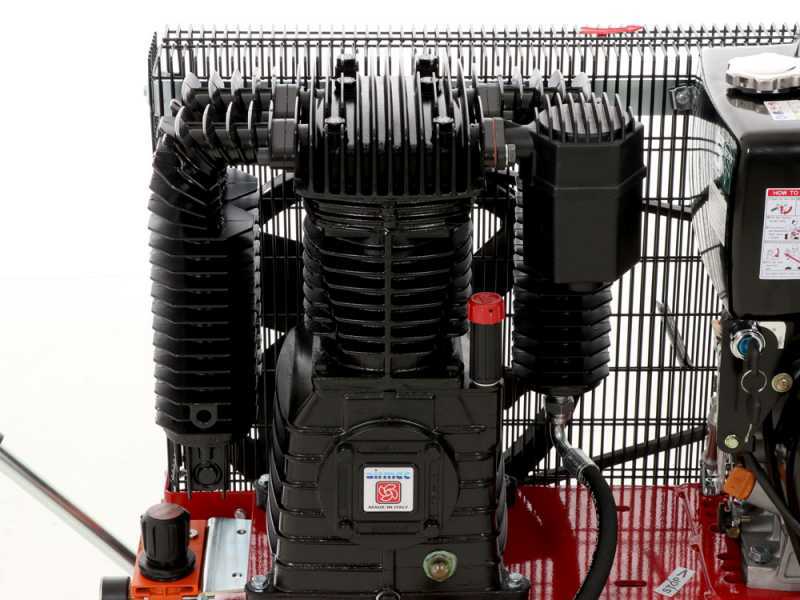 Motocompresor Airmec TTD 3496/900 - Motor di&eacute;sel de 9,6 HP - 900 l/min