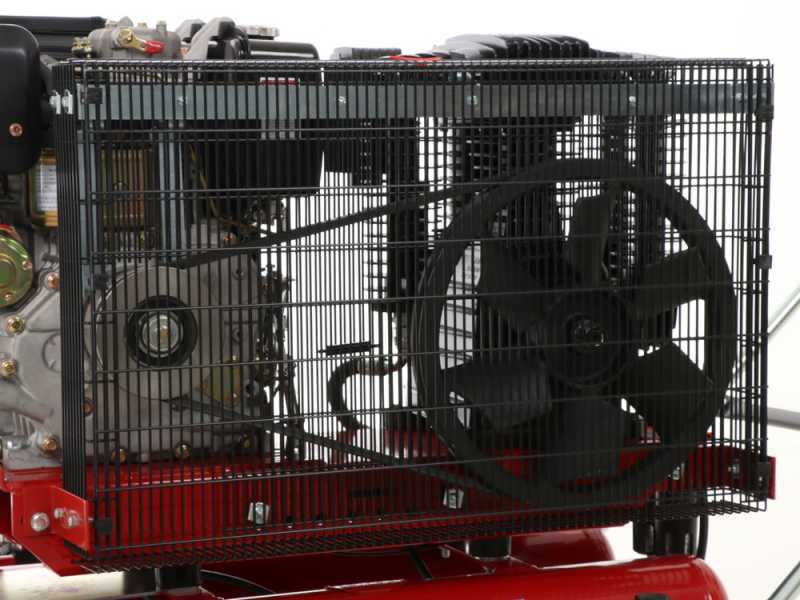 Motocompresor Airmec TTD 3496/900 - Motor di&eacute;sel de 9,6 HP - 900 l/min