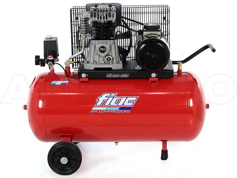 Fiac AB 100/360 T - Compresor de aire el&eacute;ctrico con motor trif&aacute;sico de correa 100 l