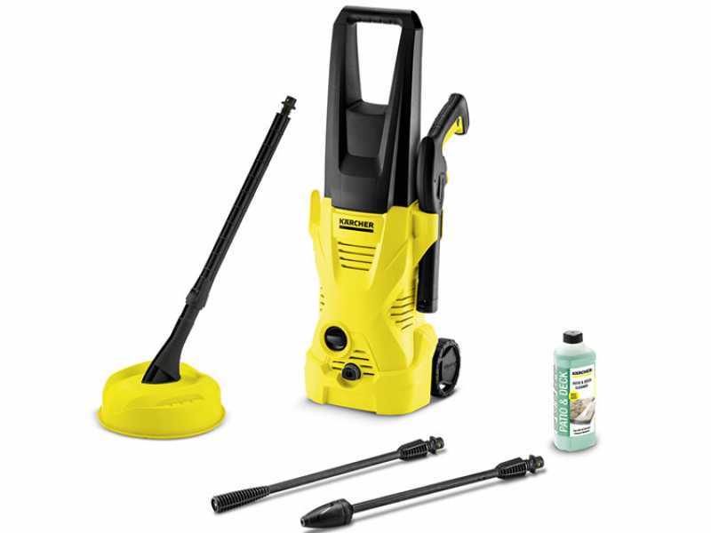 Hidrolimpiadora el&eacute;ctrica de agua fr&iacute;a K&auml;rcher K2 Home Kit T150 - Caudal 360 L/h
