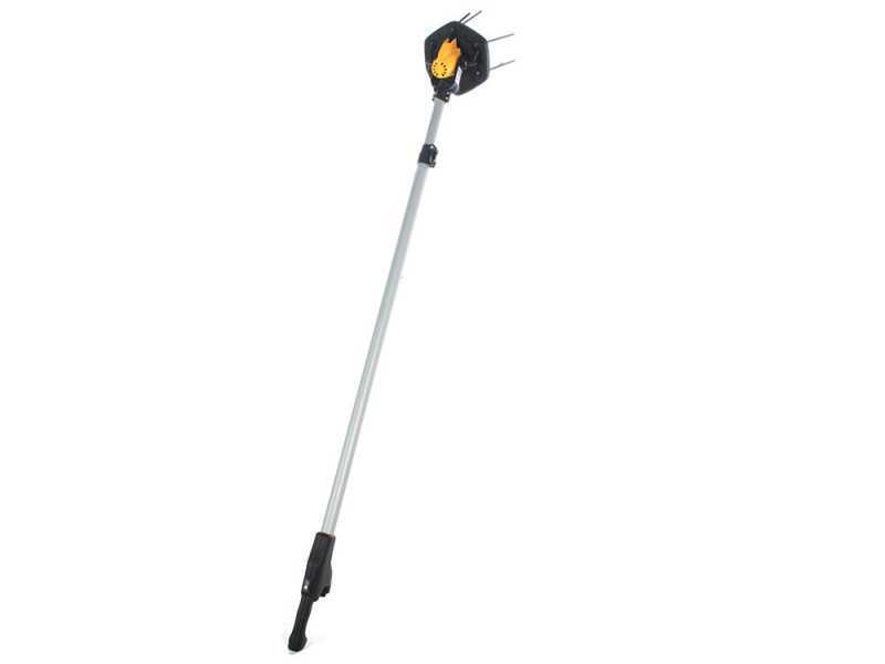 Volpi Giulivo Plus 705XL - Vareador de aceitunas el&eacute;ctrico de bater&iacute;a 240-357 cm - P&eacute;rtiga telesc&oacute;pica