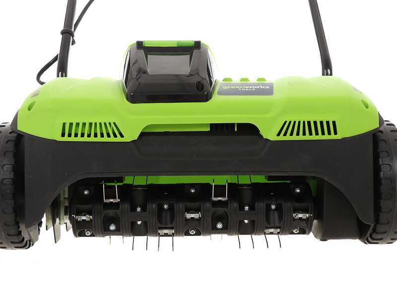 Greenworks G40DT35 - Escarificador de bater&iacute;a - BATER&Iacute;A Y CARGADOR NO EST&Aacute;N INCLUIDOS