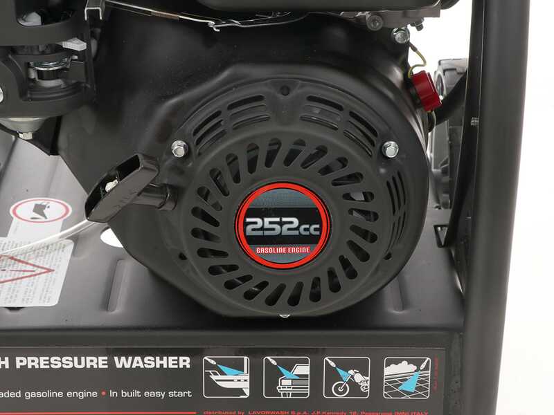 Lavor Thermic 9L - Hidrolimpiadora de gasolina 250 bar - 900 L/h - motor Loncin LC175F-2 de gasolina 9HP