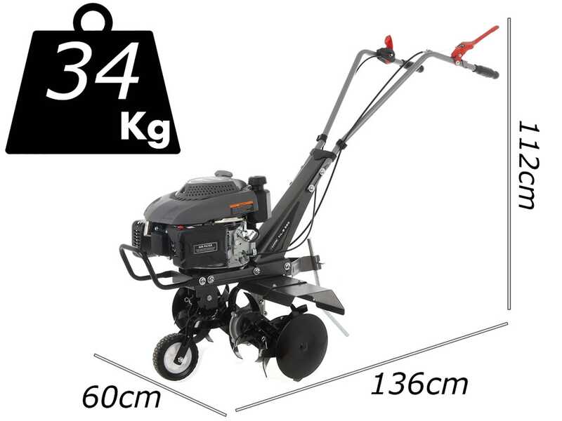 Blackstone TIL-B 560 - Motoazada de gasolina de 5.5 HP - Motor Ducar 161cc